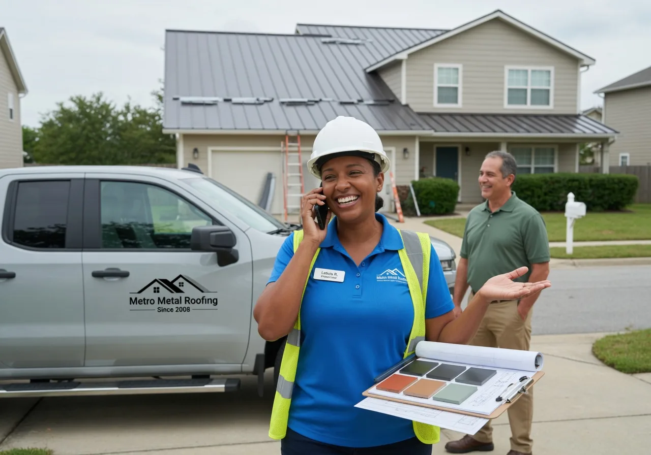 Metal Roof Repair in Dow City, IA